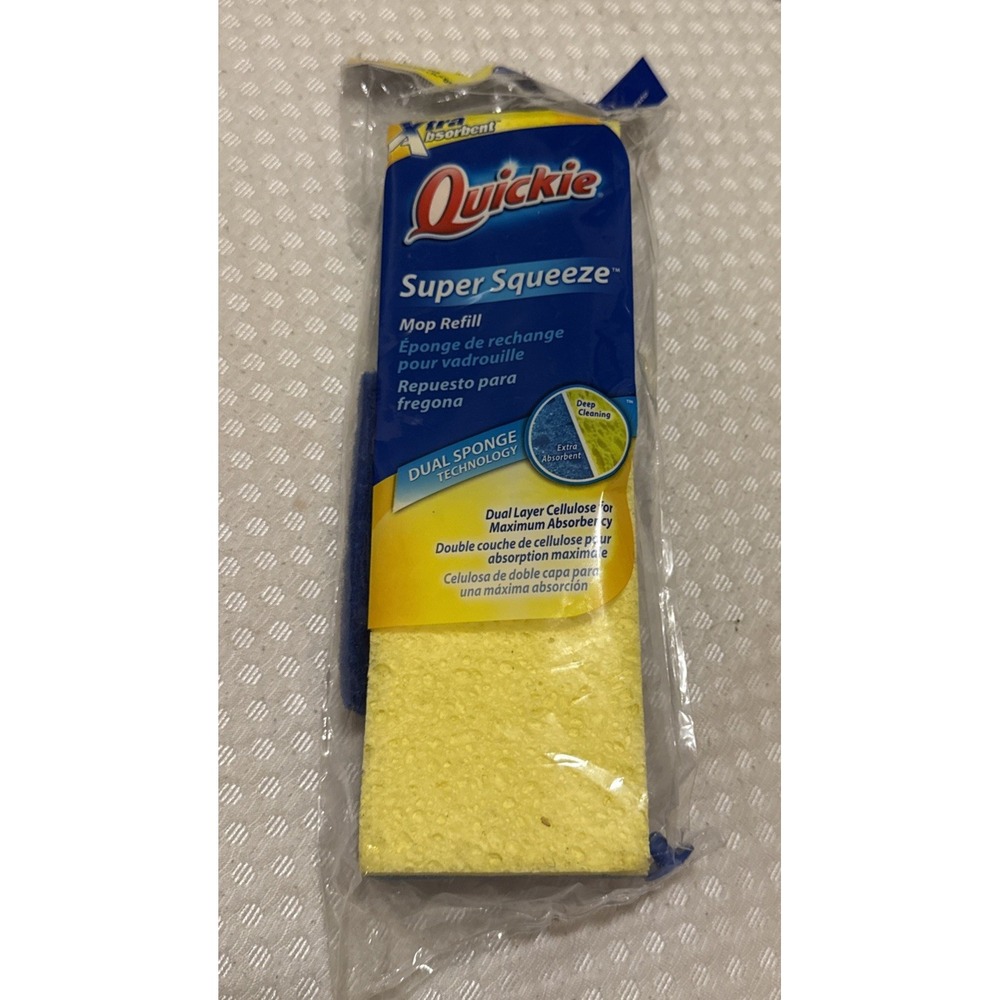 Quickie Super Squeeze Mop Refill Sponge Type A for Mop #051